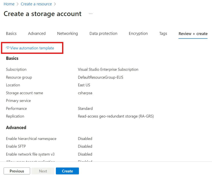  View Automation Template